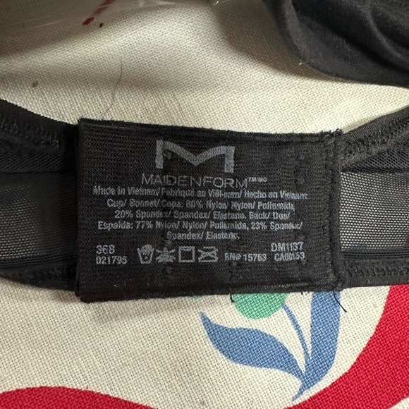 Maidenform Classic Black Women's Bra - Picture 3 of 8